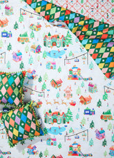 Capa de Edredom Infantil - Natal no Polo Norte